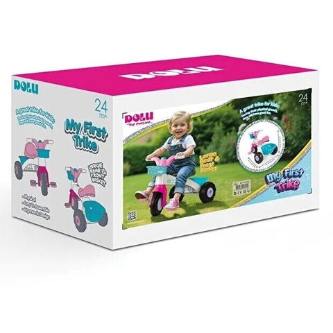 DOLU Tricicleta roz - My first trike