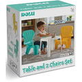 DOLU Setul meu de masa cu scaune - Pastel