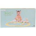 DOLU Set de constructii cu trenulet - 58 piese (pastel)