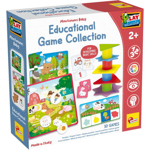 LISCIANI Colectia mea de jocuri educative Montessori