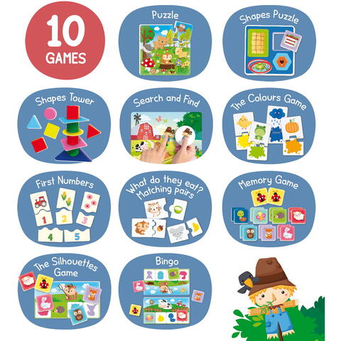 LISCIANI Colectia mea de jocuri educative Montessori