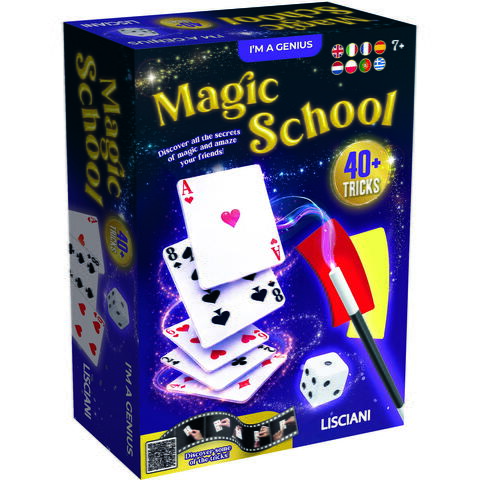 LISCIANI Micul geniu - Scoala de magie (40 de trucuri)