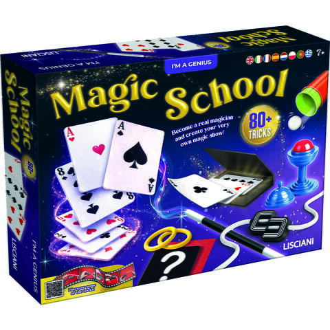 LISCIANI Micul geniu - Scoala de magie (80 de trucuri)