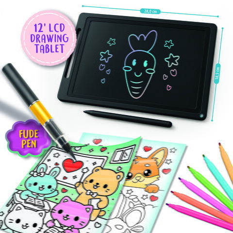 LISCIANI Tableta pentru desen KIDS ART- Academia Kawaii