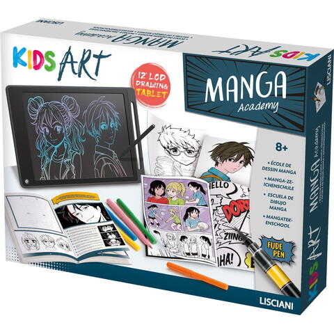 LISCIANI Tableta pentru desen KIDS ART- Academia Manga