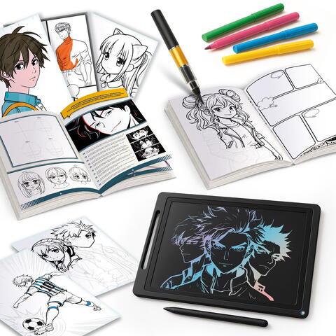 LISCIANI Tableta pentru desen KIDS ART- Academia Manga