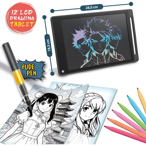 LISCIANI Tableta pentru desen KIDS ART- Academia Manga