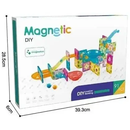 Bufnitel Labirintul meu magnetic - 91 piese (5.5 cm)