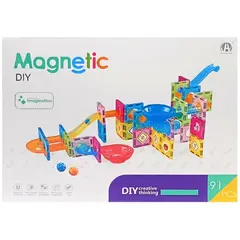 Bufnitel Labirintul meu magnetic - 91 piese (5.5 cm)