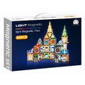 Bufnitel Labirintul meu magnetic cu lumini - In spatiu 100 piese (7.5 cm)