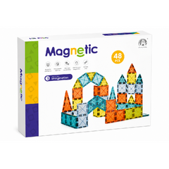 Bufnitel Joc de constructie magnetic - 48 piese (5.5 cm)