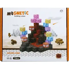 Bufnitel Cuburi magnetice - TNT 74 piese (2 cm)