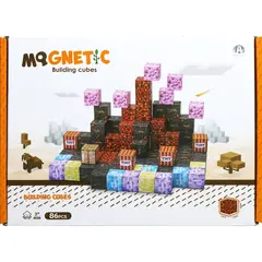 Bufnitel Cuburi magnetice - TNT 86 piese (2 cm)