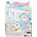 Moxy Carte de colorat cu abtibilduri - Sirena magica