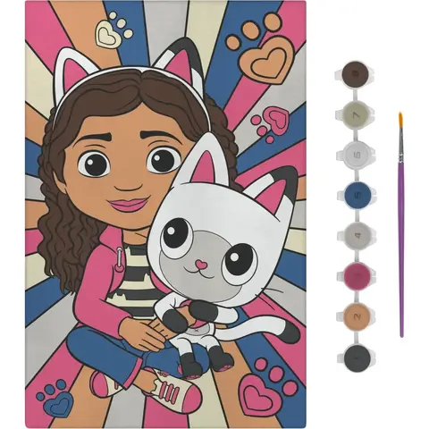 Moxy Set pictura pe numere - Gabby's Dollhouse