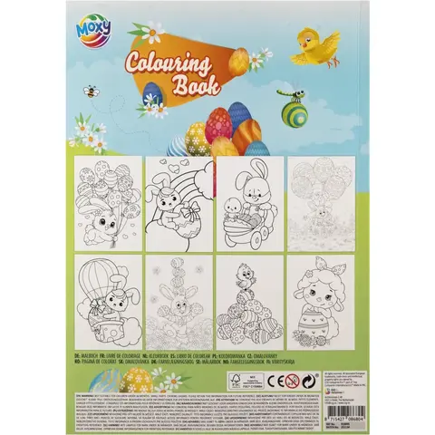 Moxy Carte de colorat - Vine Pastele (64 pagini)