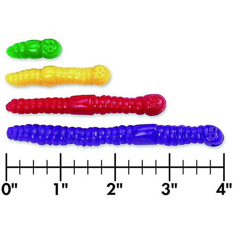 Learning Resources Viermi pentru masurat (set 72 buc) - RESIGILAT