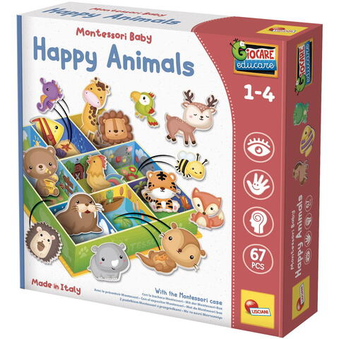 LISCIANI RESIGILAT - Cutiuta Montessori - Animalutele in mediul lor