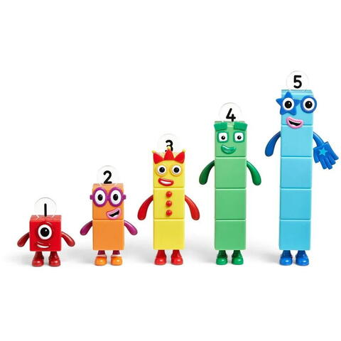 Hand2Mind Set figurine Numberblocks - De la Unu la Cinci - RESIGILAT