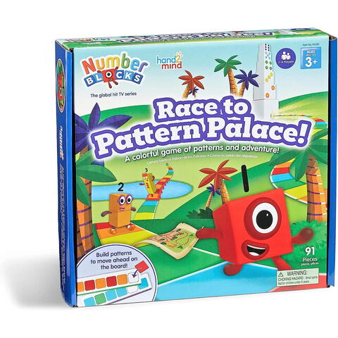Hand2Mind Joc Numberblocks - Cursa de la Palatul Modelelor - RESIGILAT
