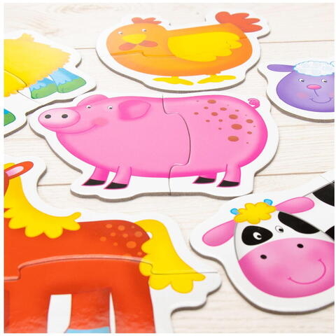 Galt Baby Puzzle: Ferma (2 piese) - RESIGILAT