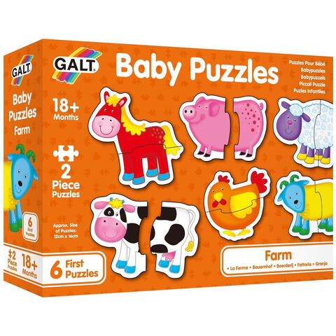 Galt Baby Puzzle: Ferma (2 piese) - RESIGILAT