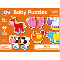 Galt Baby Puzzle: Ferma (2 piese) - RESIGILAT