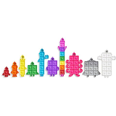Hand2Mind Set jucarii senzoriale - Numberblocks® de la 1 la 10