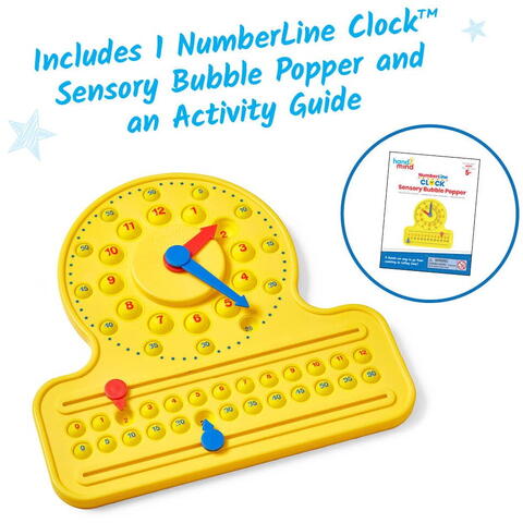 Hand2Mind Ceas senzorial - NumberLine Clock®