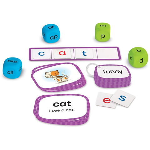 Learning Resources Set activitati educative - Invat suntele & citesc (lb.engleza)