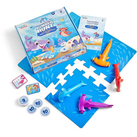 Hand2Mind Joc matematic - Rechinii si vanatoarea numerelor