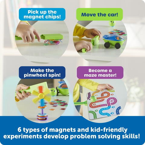 Learning Resources Set STEM Explorers™ Magnetworks™ - Minunile magnetismului
