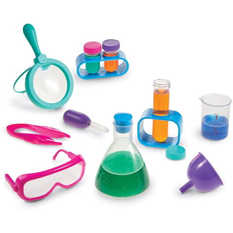 Learning Resources Set de stiinta primar roz