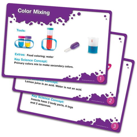 Learning Resources Set de stiinta primar roz