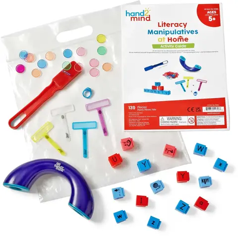 Hand2Mind Kit de materiale tactile - Invat sa scriu & citesc (lb. engleza)