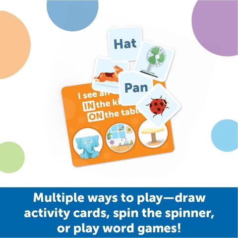 Learning Resources Set activitati relatii spatiale - Elefantul din camera