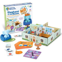 Set activitati relatii spatiale - Elefantul din camera
