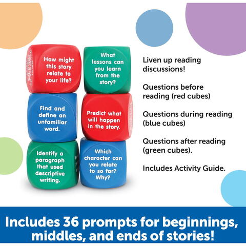 Learning Resources Cuburi pentru intelegerea textului (lb. engleza)