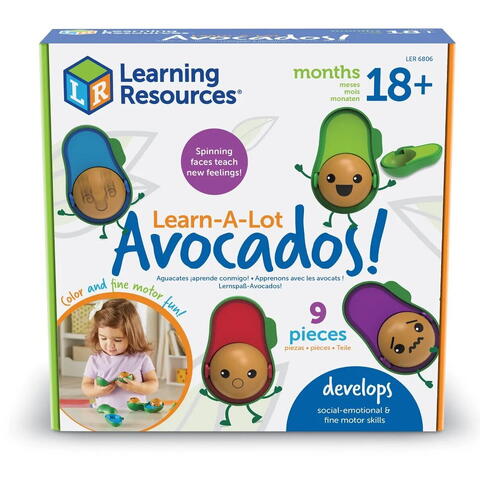 Learning Resources Totul despre emotii cu Avocado