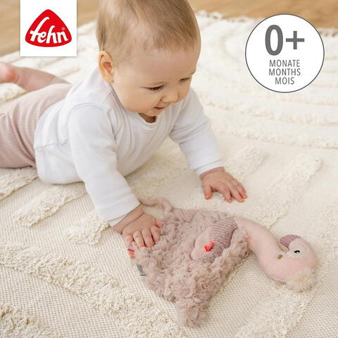 Fehn Jucarie doudou - Flamingo