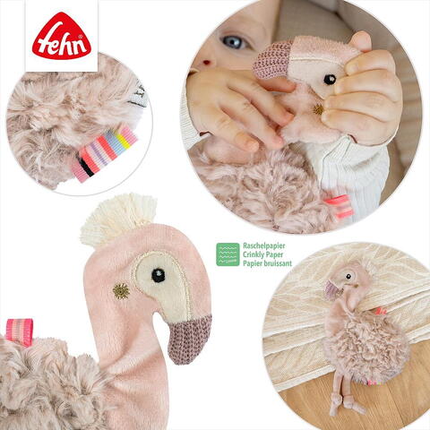 Fehn Jucarie fosnitoare - Flamingo