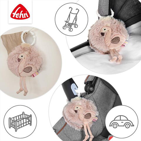 Fehn Carticica din plus pentru bebelusi - Flamingo