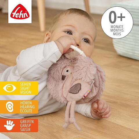 Fehn Carticica din plus pentru bebelusi - Flamingo