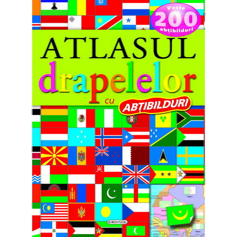 GIRASOL Atlasul drapelelor cu abtibilduri - RESIGILAT