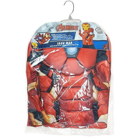 Rubies Set bluza cu muschi & masca - Iron Man