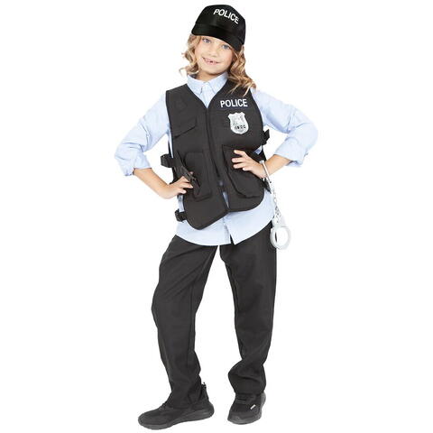 Rubies Set vesta & accesorii - Politist