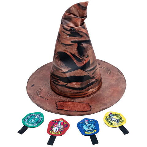 Rubies Palarie magica & insigne Harry Potter