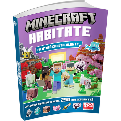 DPH Minecraft - Habitate: Aventura cu Autocolante