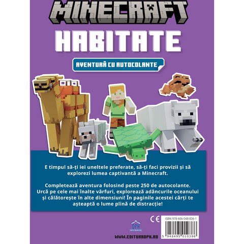 DPH Minecraft - Habitate: Aventura cu Autocolante