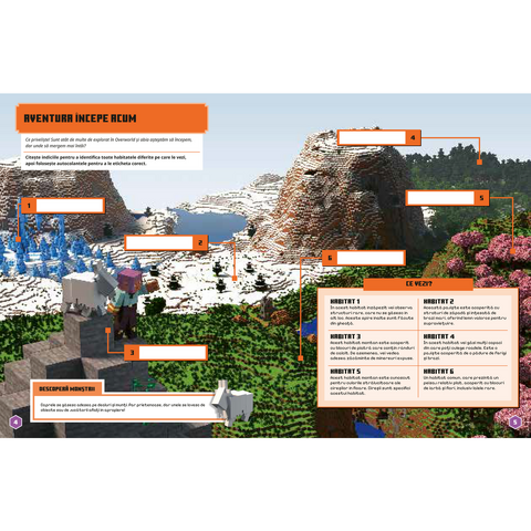 DPH Minecraft - Habitate: Aventura cu Autocolante